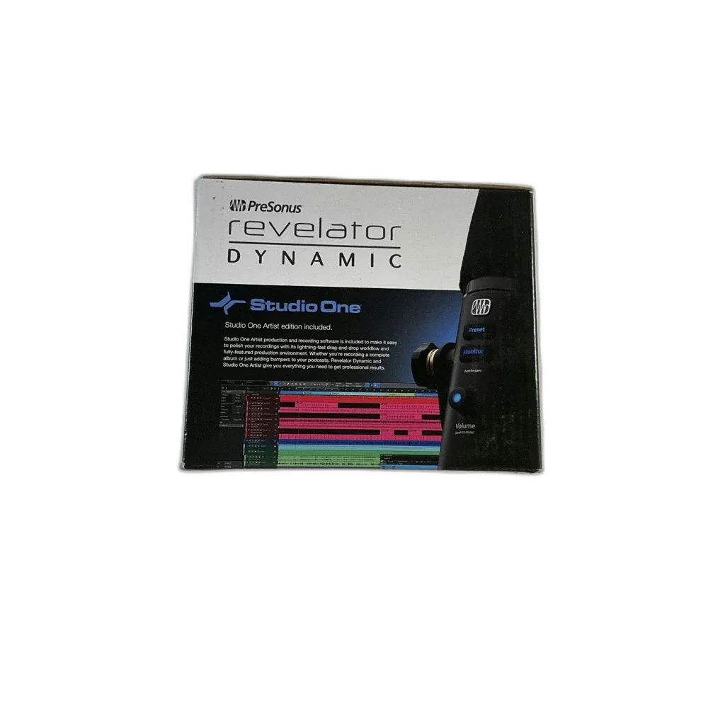 PreSonus Revelator Dynamic USB Microphone - Slightly damaged box